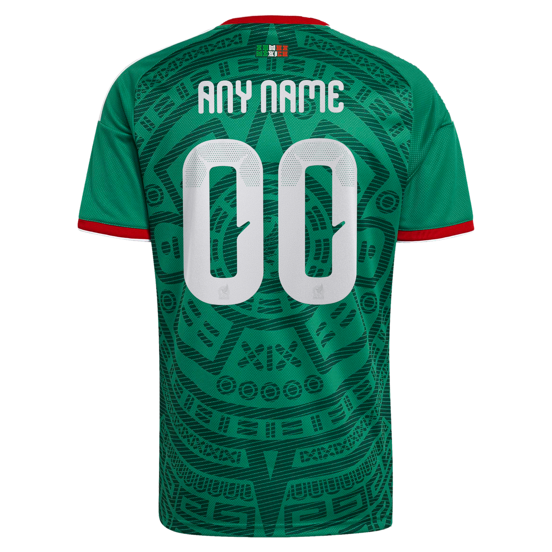 Mexico National Team adidas 2026 Home Replica Custom Jersey - Green