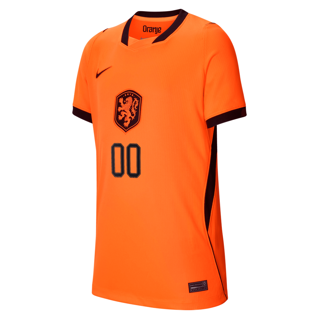 Netherlands National Team Nike Youth 2026 Away Stadium Replica Custom Jersey - White