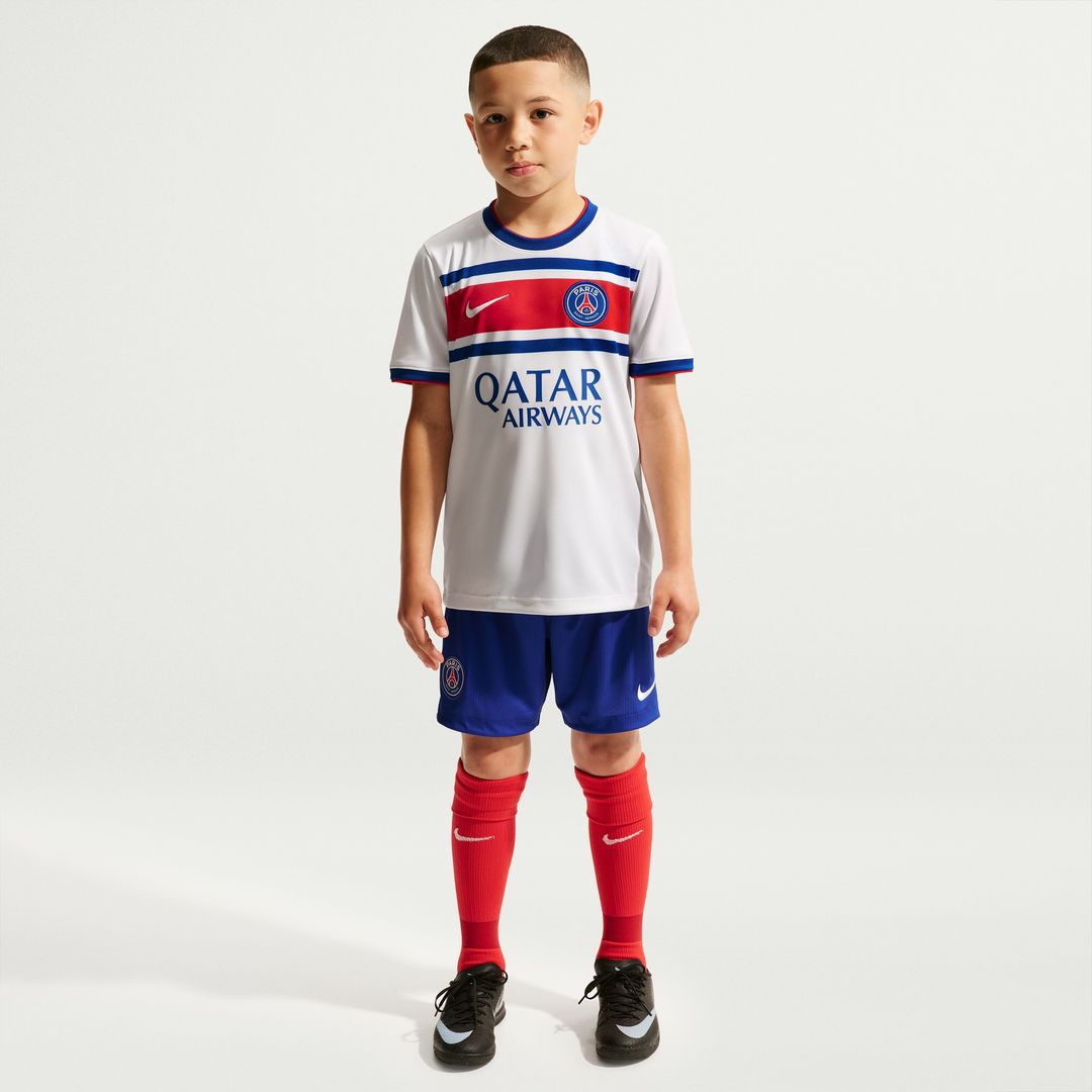 Paris Saint-Germain Nike Youth 2026/27 Away Pre-Match Top - White