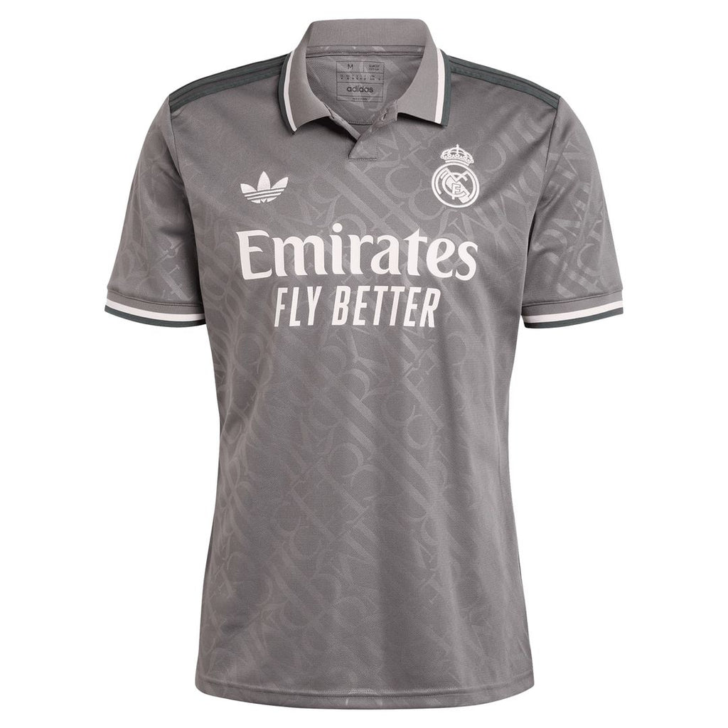 Jude Bellingham Real Madrid adidas Originals 2024/25 Third Replica Player Jersey - Charcoal