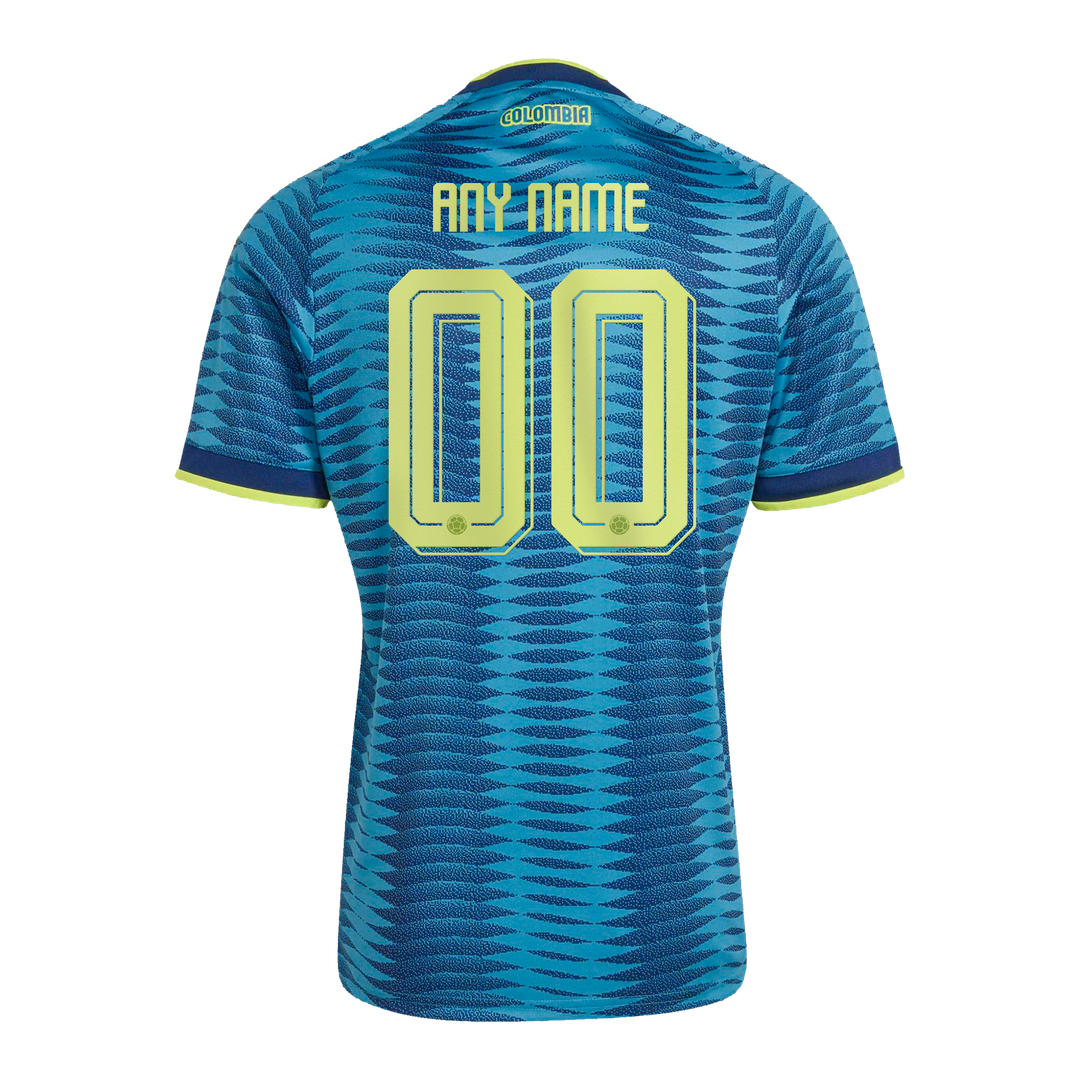 Colombia National Team adidas 2026 Home Replica Custom Jersey - Yellow