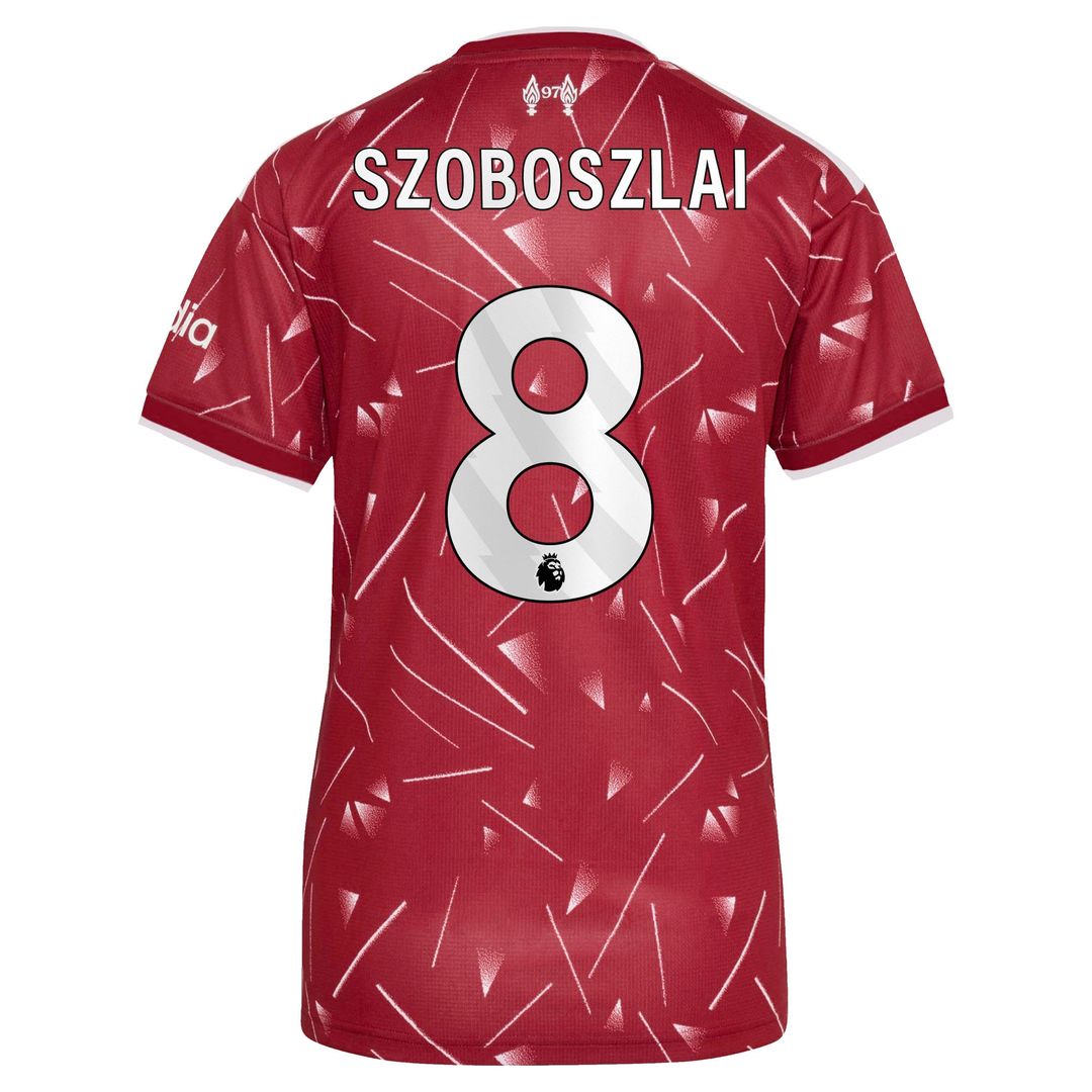 Dominik Szoboszlai Liverpool adidas Women's 2026/27 Home Replica Jersey - Red
