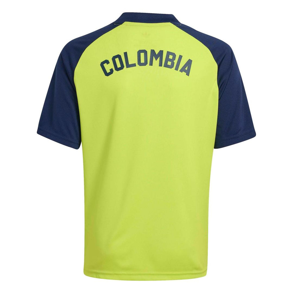 Colombia National Team adidas Youth 2026 Pre-Match Top - Orange