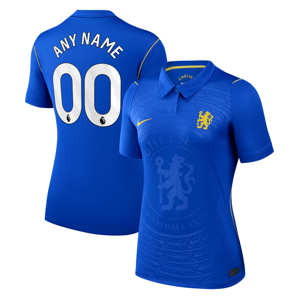 Chelsea Nike Women's 2026/27 Home Stadium Replica Custom Jersey - Blue