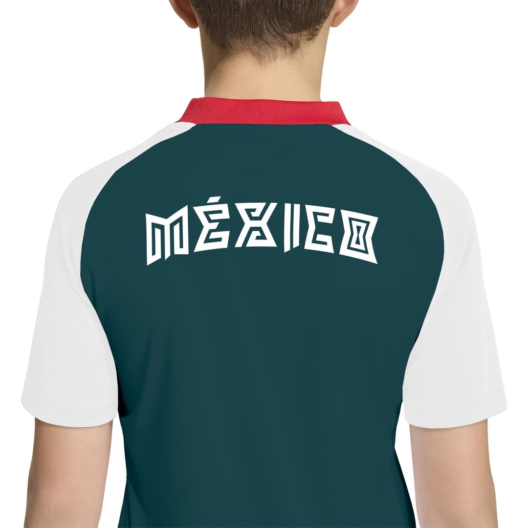 Mexico National Team adidas Youth 2026 Pre-Match Top - Green
