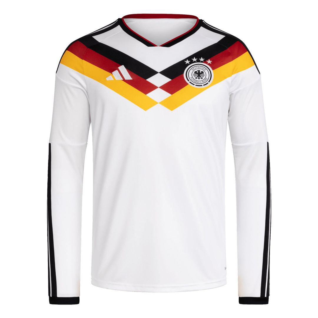 Germany National Team adidas 2026 Away Replica Long Sleeve Jersey - Navy
