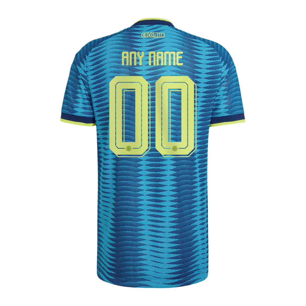 Colombia National Team adidas 2026 Home On-Field Authentic Custom Jersey - Yellow