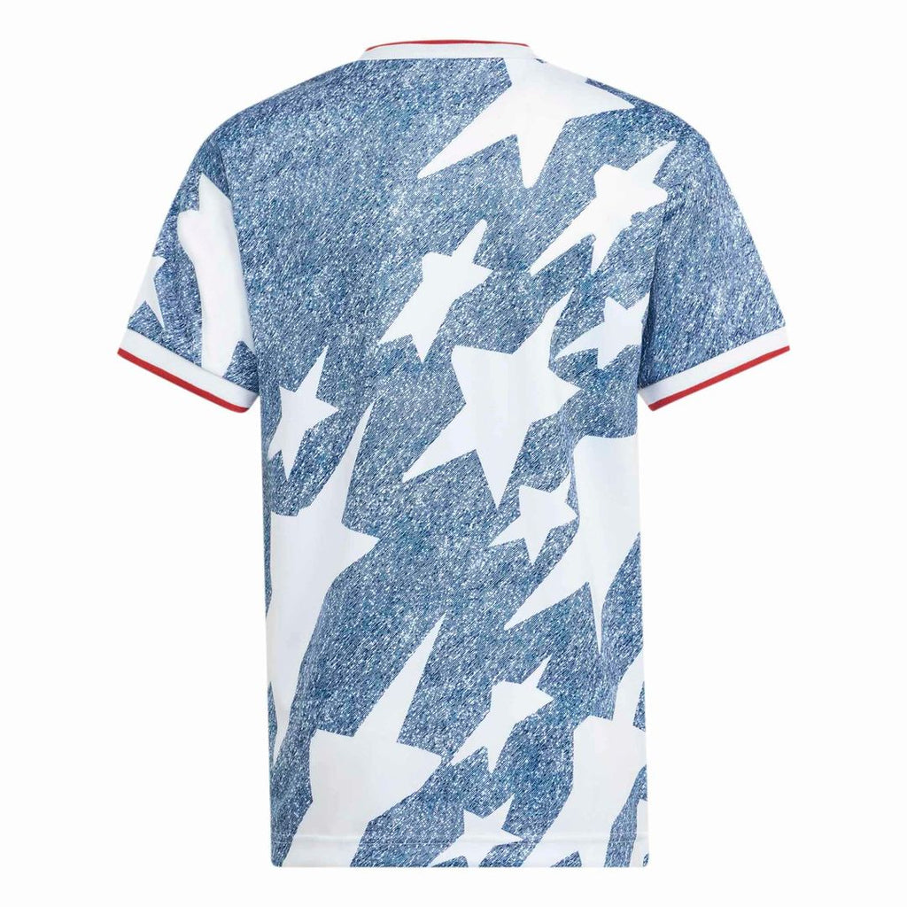 adidas Youth  USA 1994 Denim Graphic Fashion Jersey - Blue