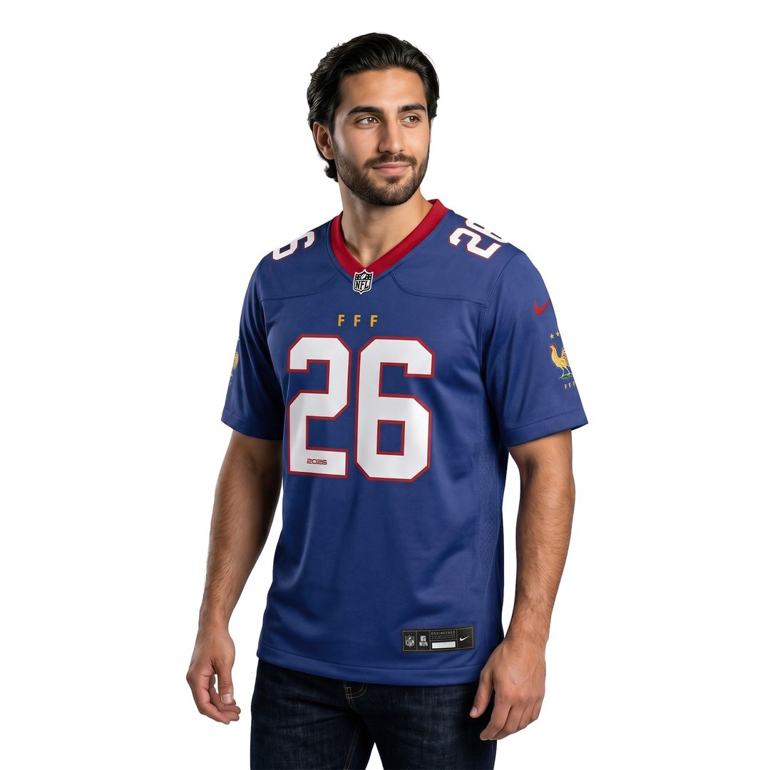 France National Team x NFL Nike Game Jersey - Blue