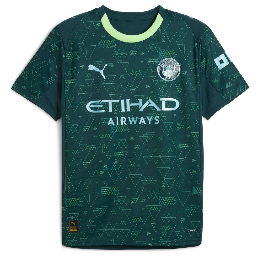 Erling Haaland Manchester City Puma x EA SPORTS FC 2025/26 Fourth Jersey - Green