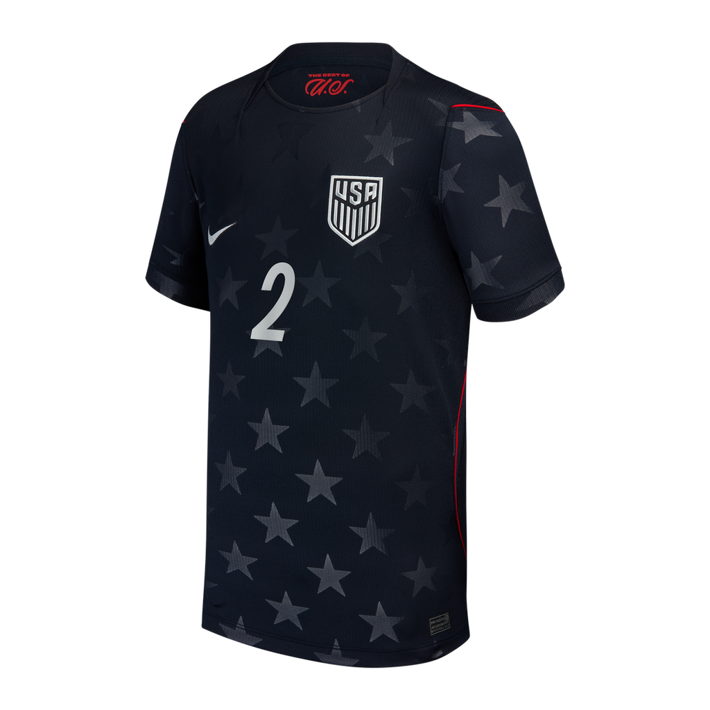 Sergiño Dest USMNT Nike Youth 2026/27 Away Match Authentic Jersey - Blue